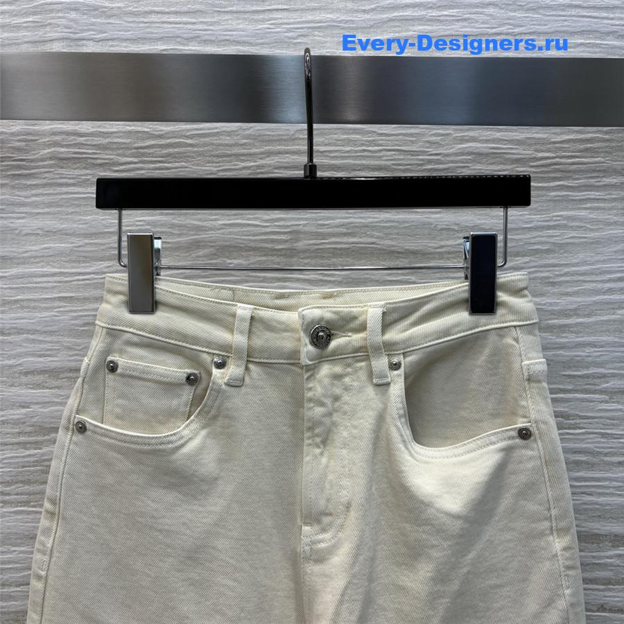 Bv*b*rry check rolled-up jeans