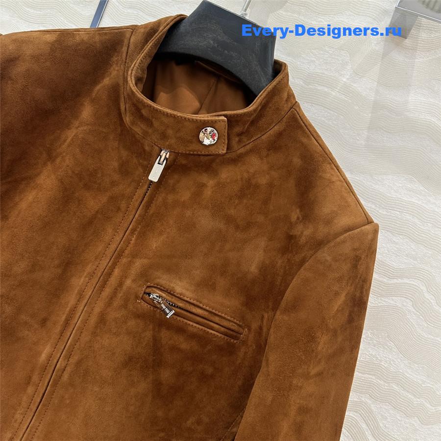 M1um1u leather jacket