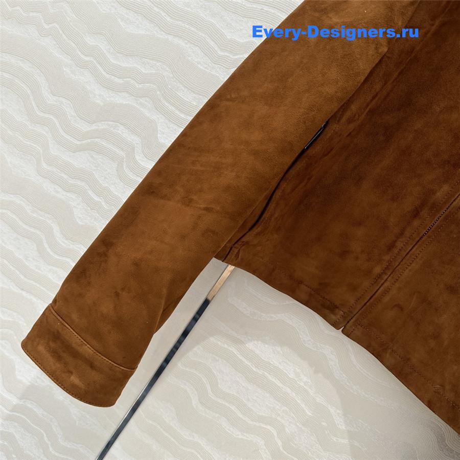 M1um1u leather jacket