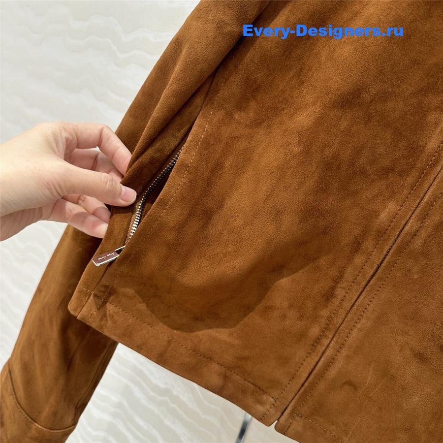 M1um1u leather jacket