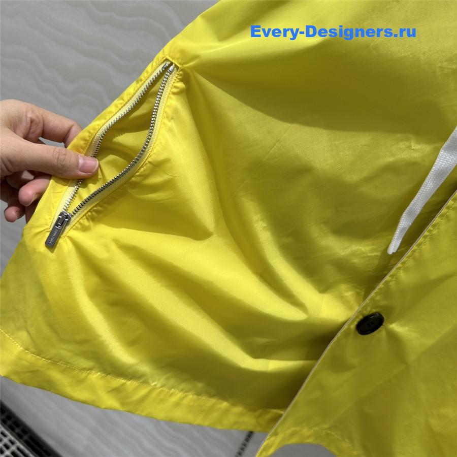 M1um1u jacket short trench coat