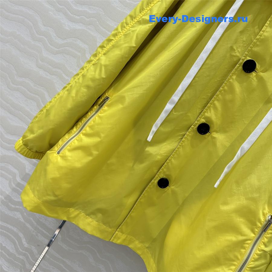 M1um1u jacket short trench coat