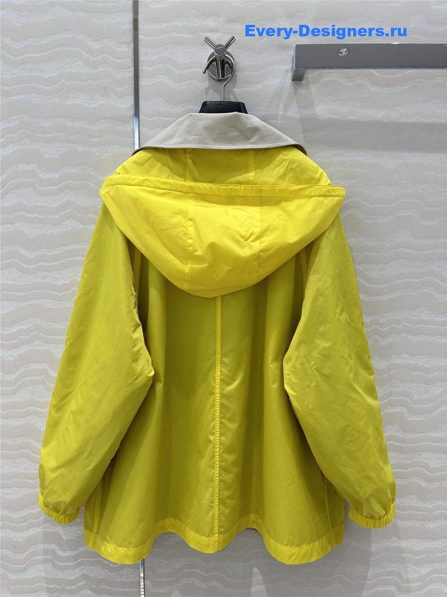 M1um1u jacket short trench coat