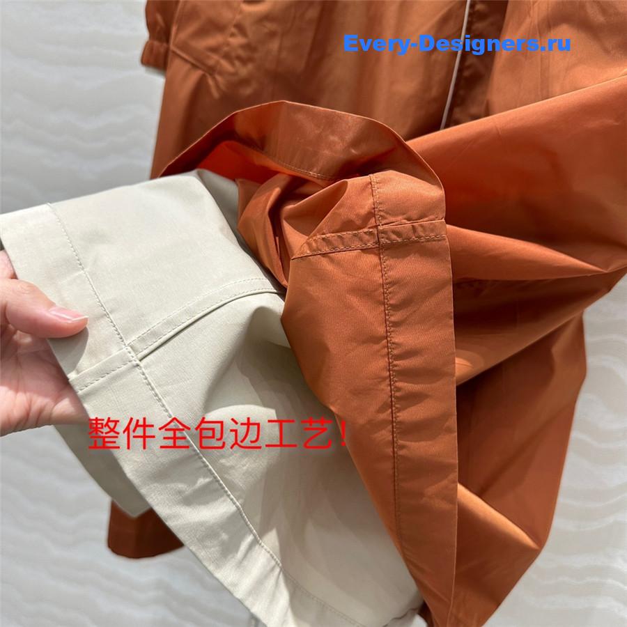 M1um1u jacket long trench coat