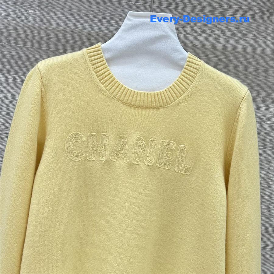 Ch**el cashmere top + pants set