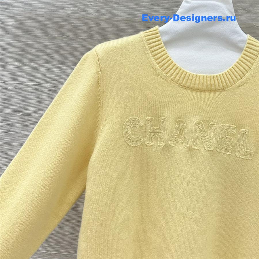 Ch**el cashmere top + pants set