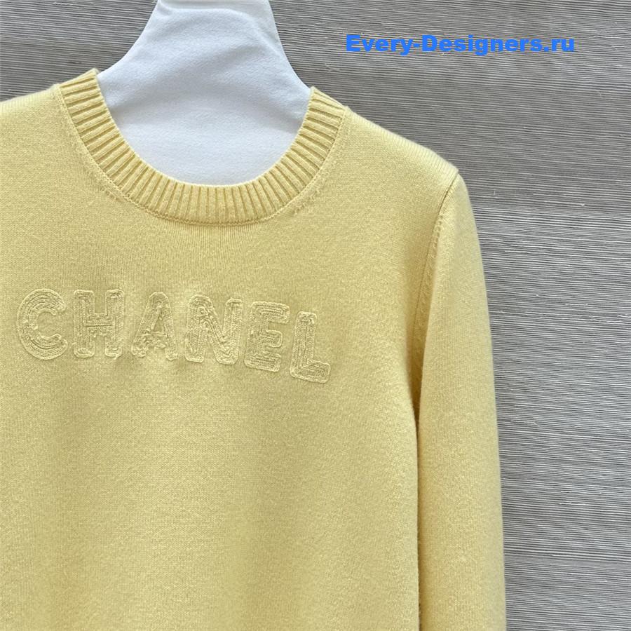 Ch**el cashmere top + pants set