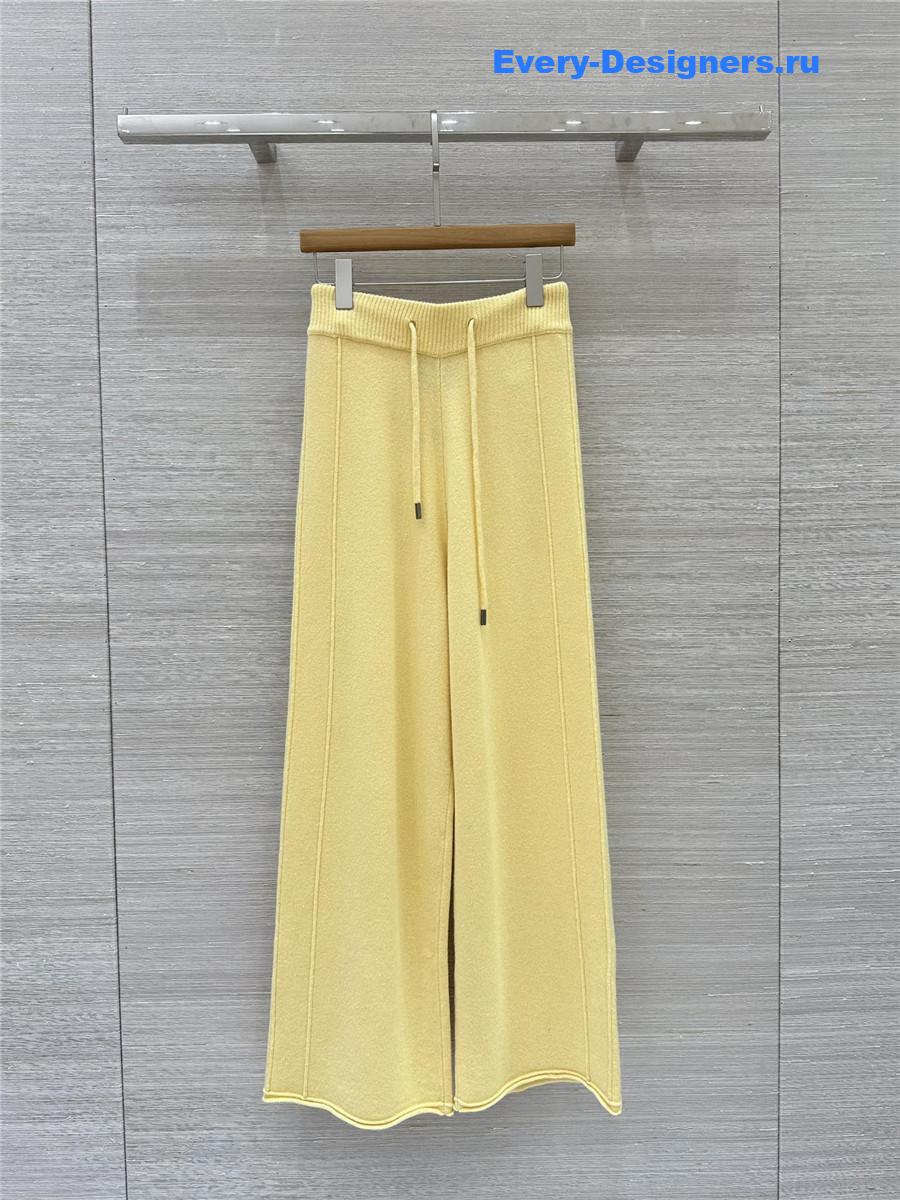 Ch**el cashmere top + pants set