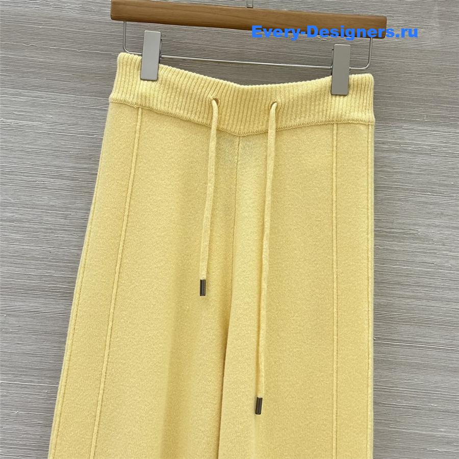 Ch**el cashmere top + pants set