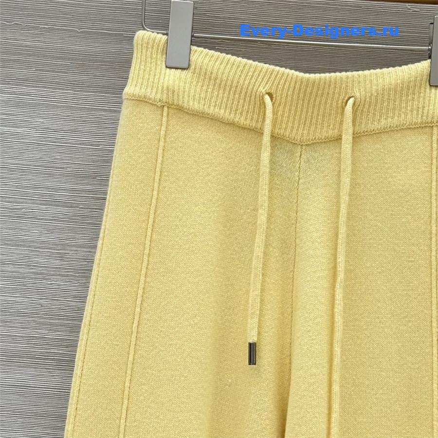 Ch**el cashmere top + pants set