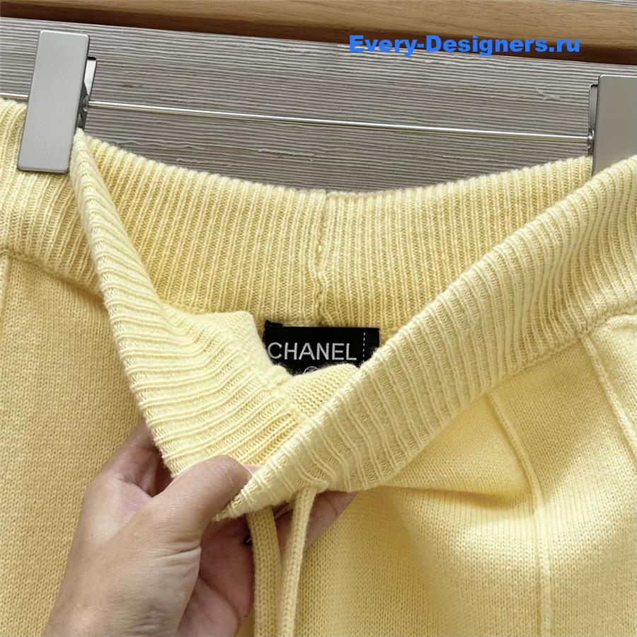 Ch**el cashmere top + pants set