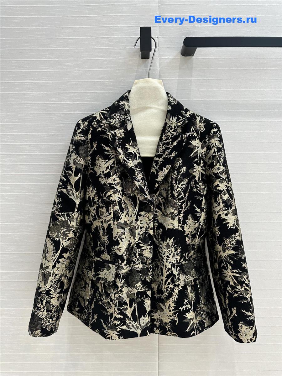 D10r floral suit jacket
