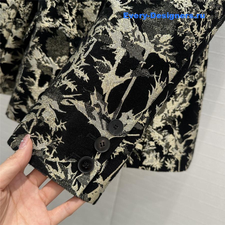 D10r floral suit jacket