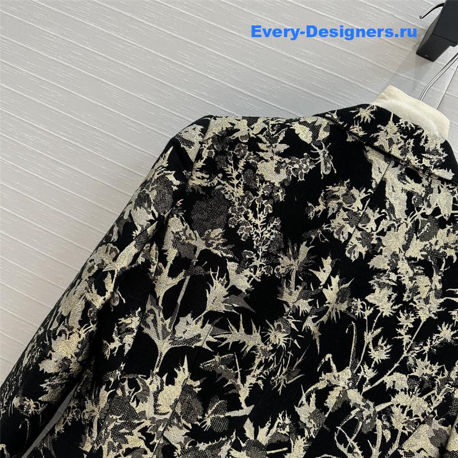 D10r floral suit jacket