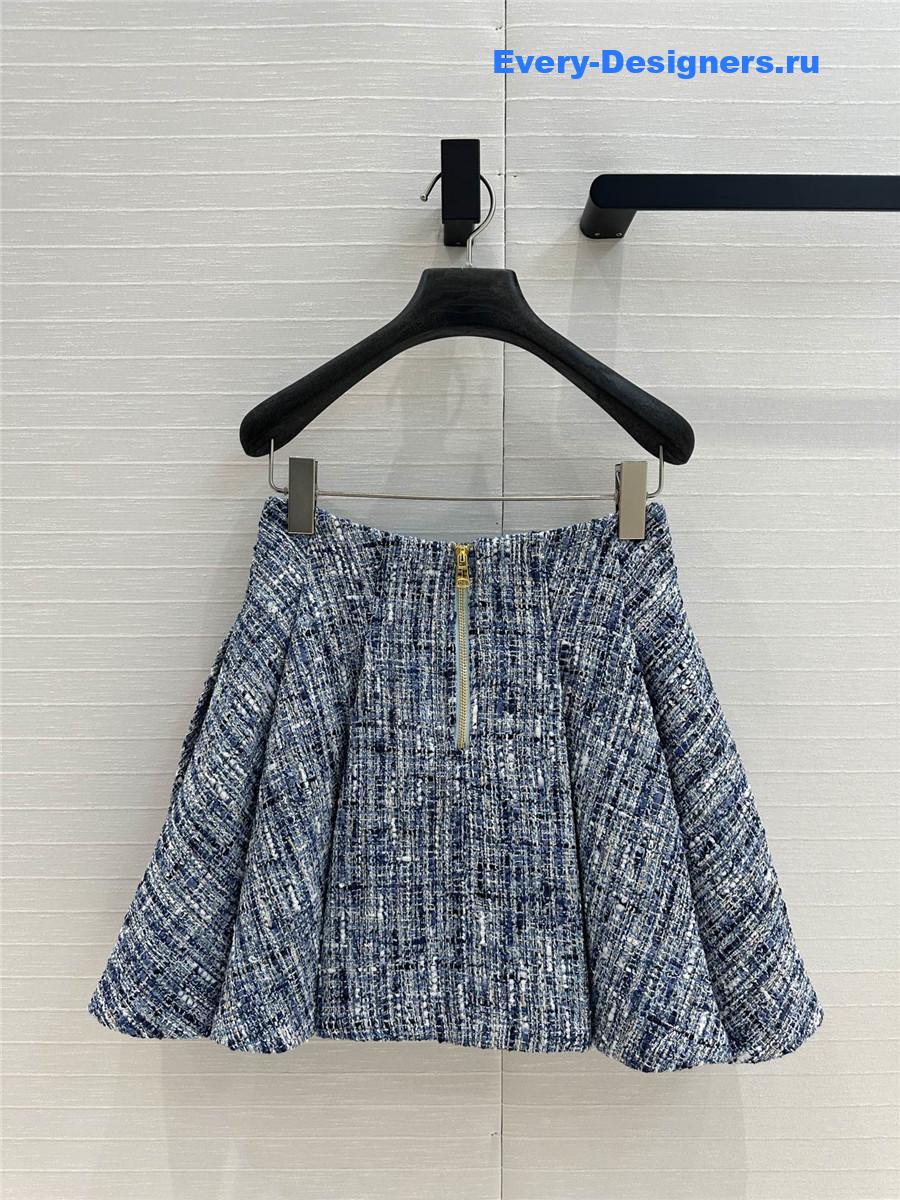 Balmain double-breasted skirt