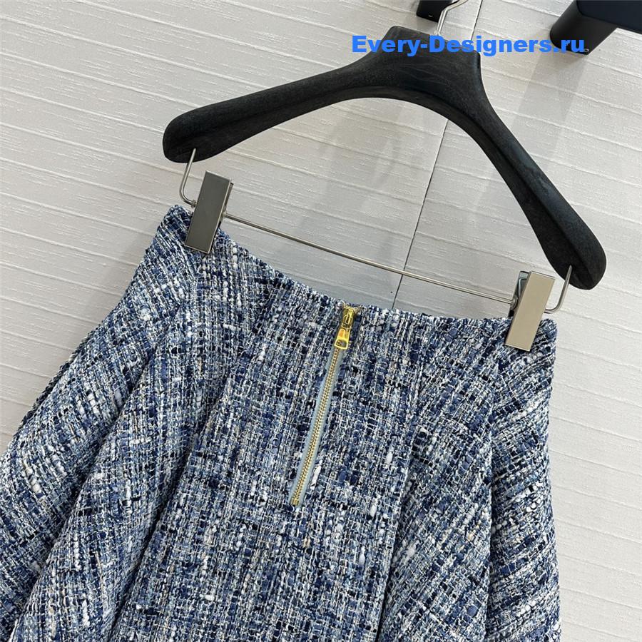 Balmain double-breasted skirt