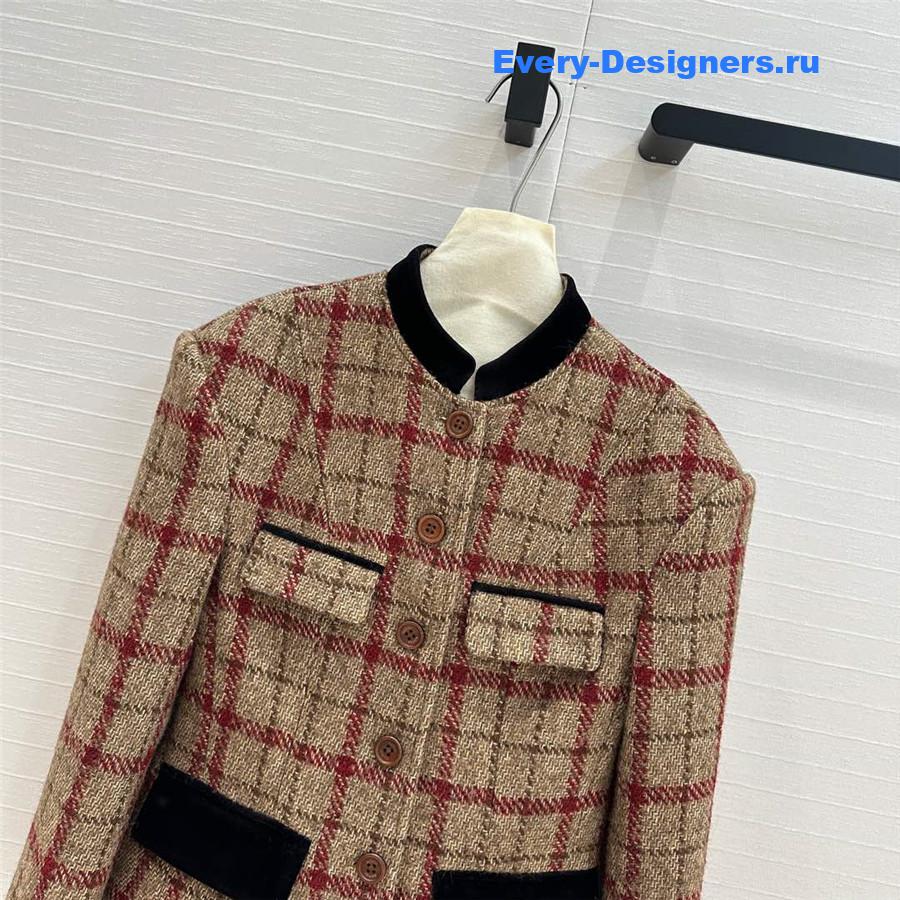 Gvc*1 stand collar equestrian jacket