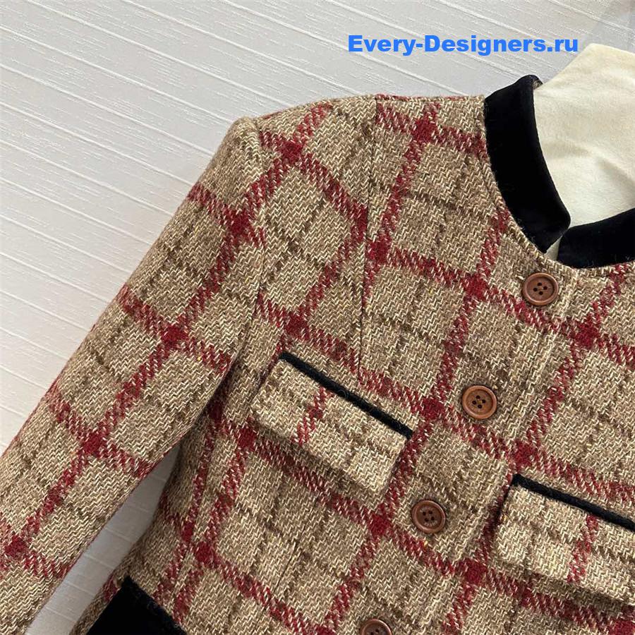 Gvc*1 stand collar equestrian jacket