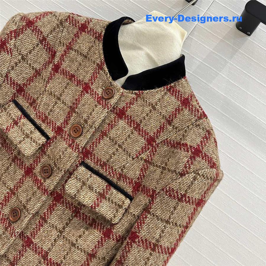 Gvc*1 stand collar equestrian jacket