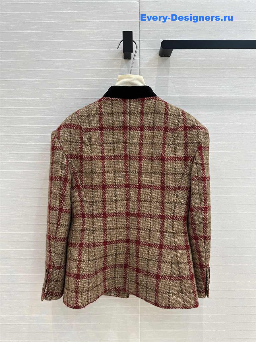 Gvc*1 stand collar equestrian jacket