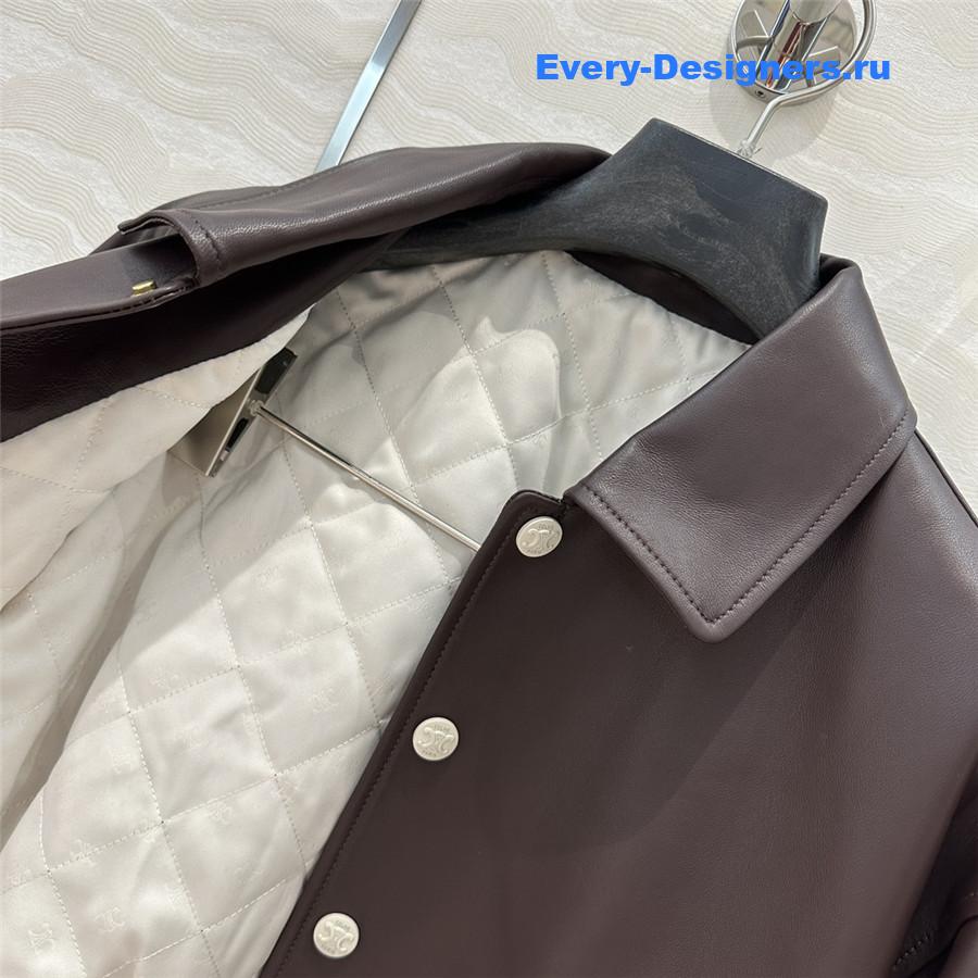 Ce1i*e jacket leather coat