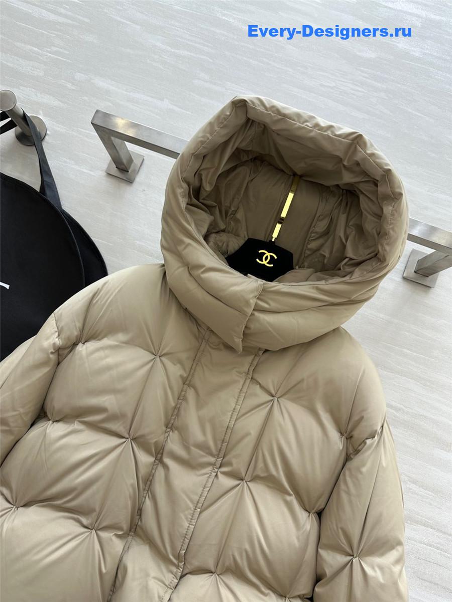 L0ew* hooded down jacket