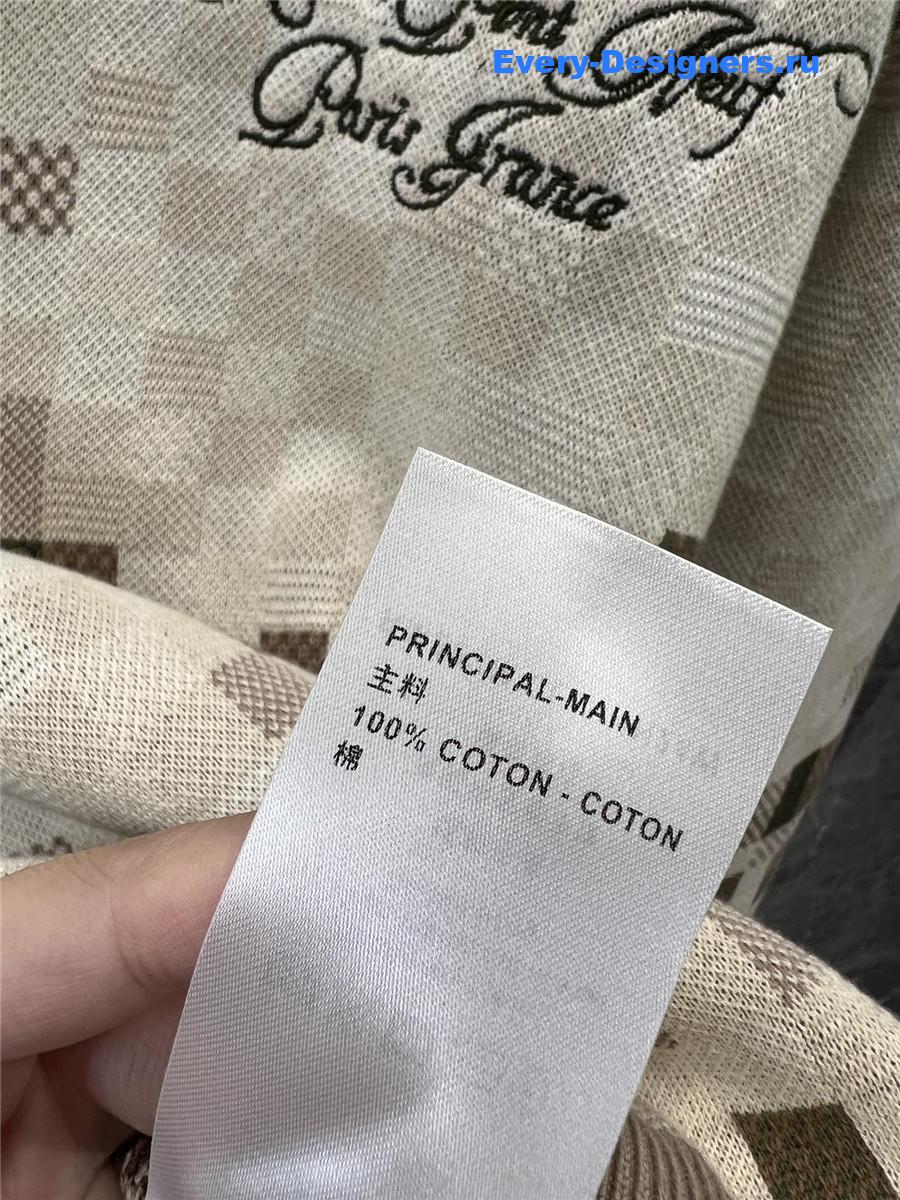 l0vis Vvtt0n lv camouflage knitted sweater