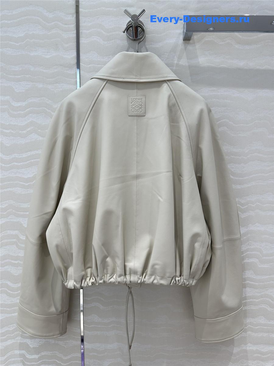 L0ew* leather jacket