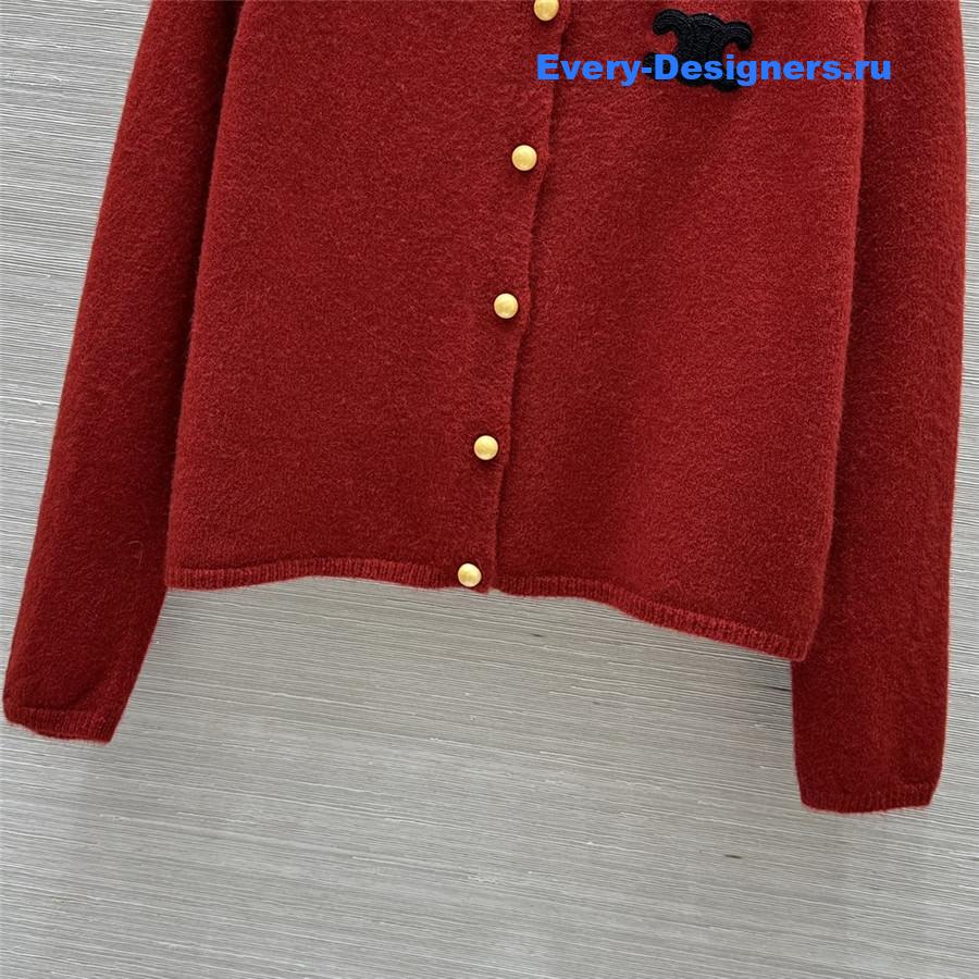 Ce1i*e knitted cardigan jacket