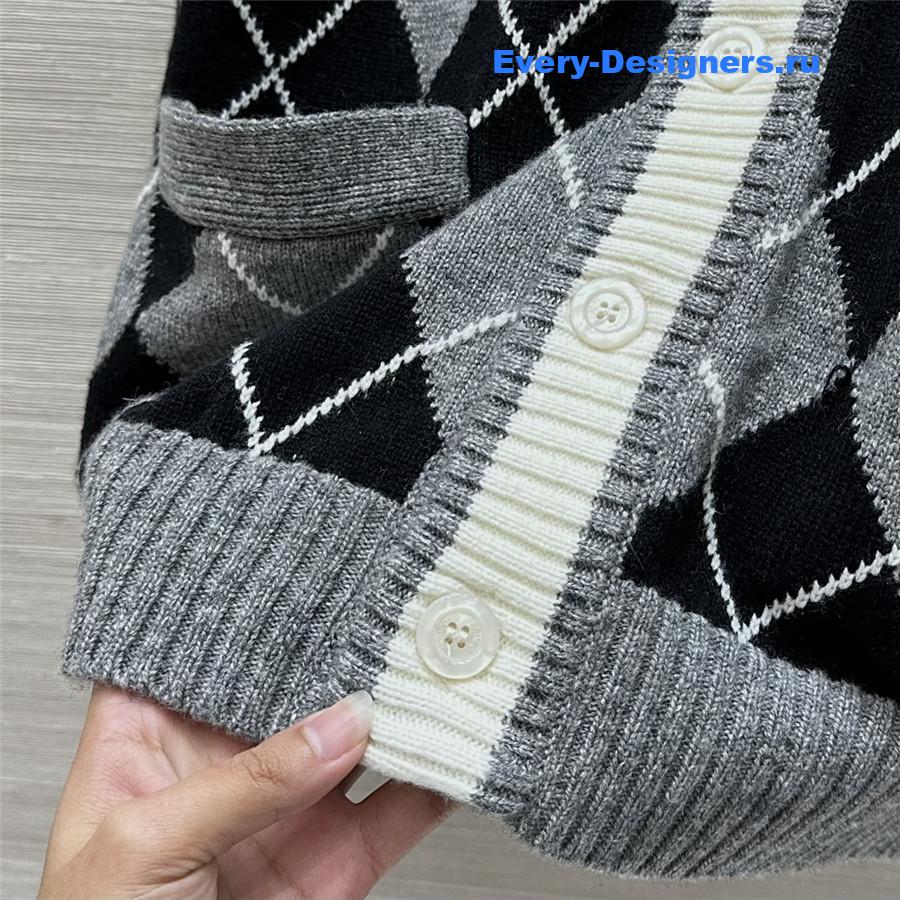 gvc*1 D1am0nd intarsia knit cardigan