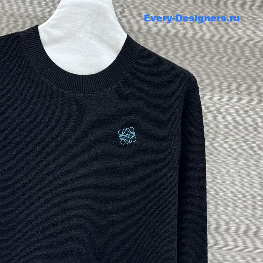 L0ew* crew neck knit top