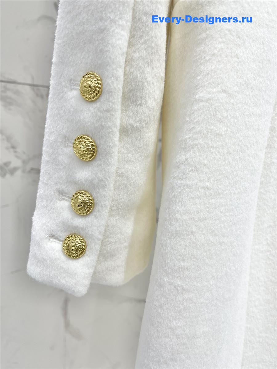 Balmain cashmere long coat