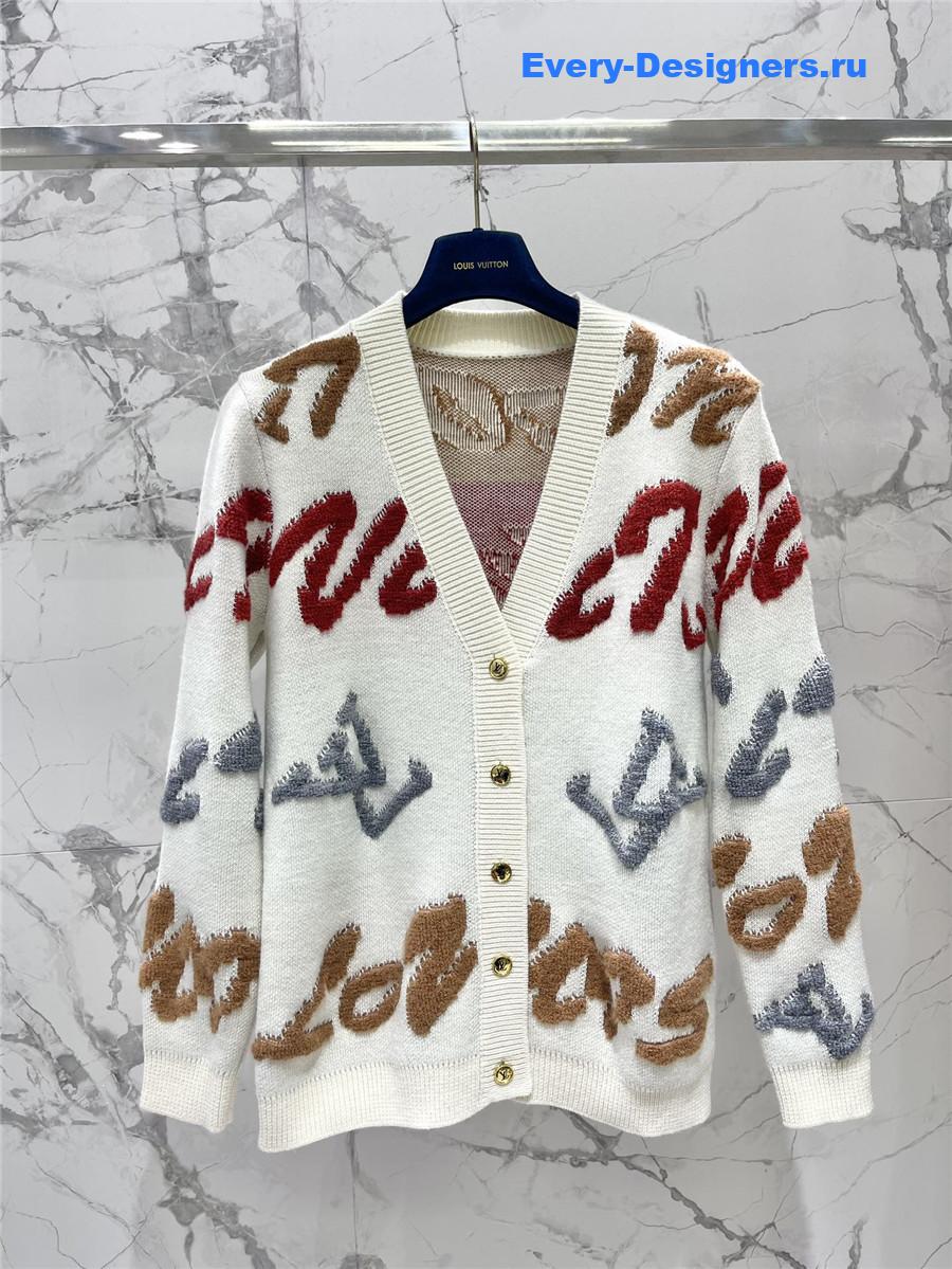 l0vis Vvtt0n lv knitted cardigan jacket