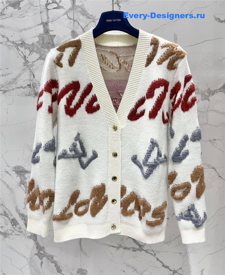 l0vis Vvtt0n lv knitted cardigan jacket