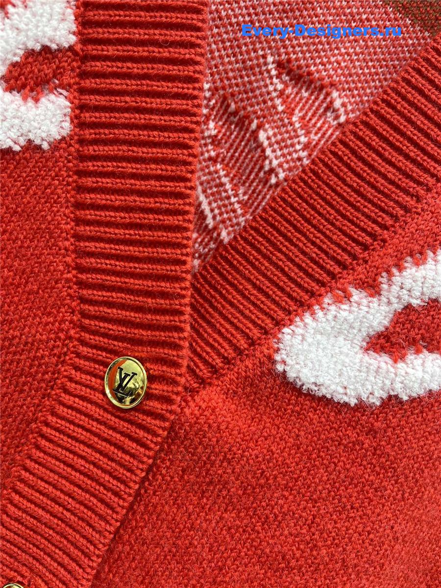 l0vis Vvtt0n lv knitted cardigan jacket