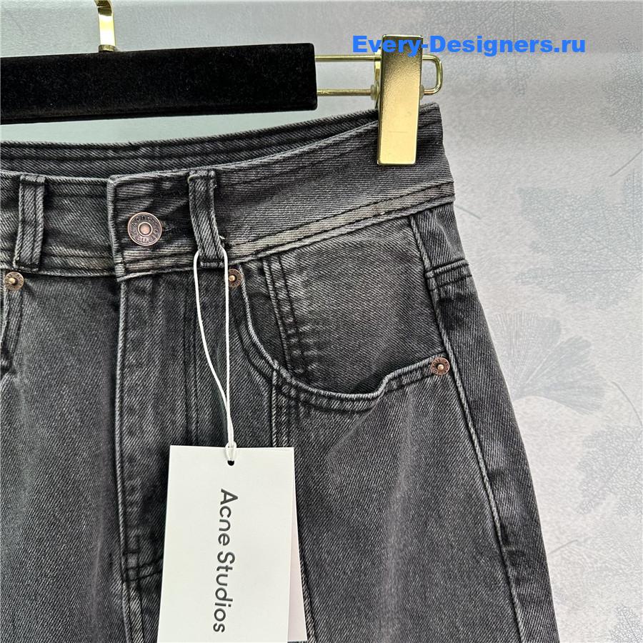 Acne studios denim skirt with slits