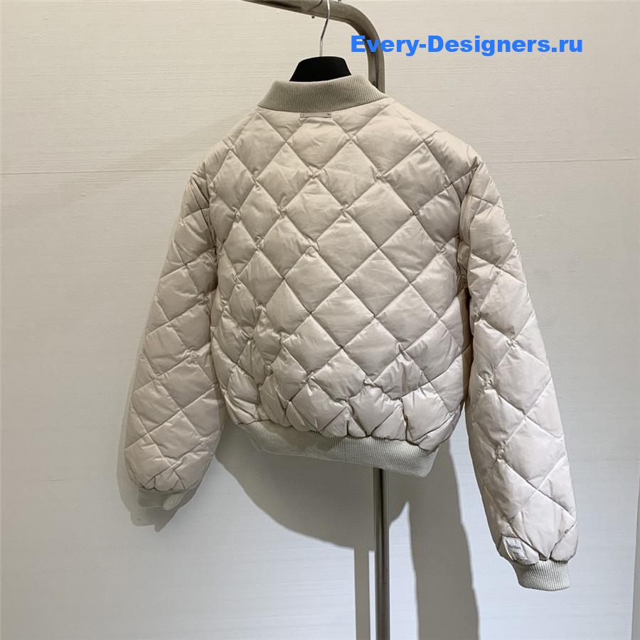 vanitoo D1am0nd pattern down jacket