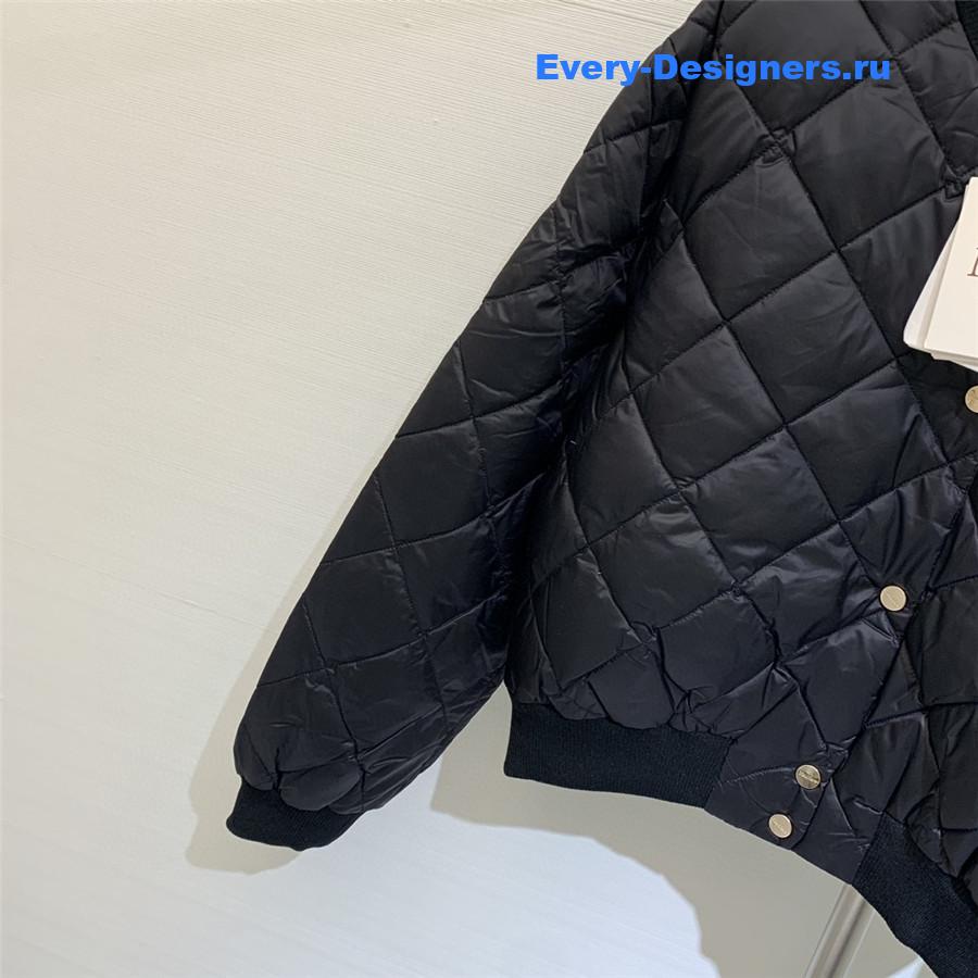 vanitoo D1am0nd pattern down jacket