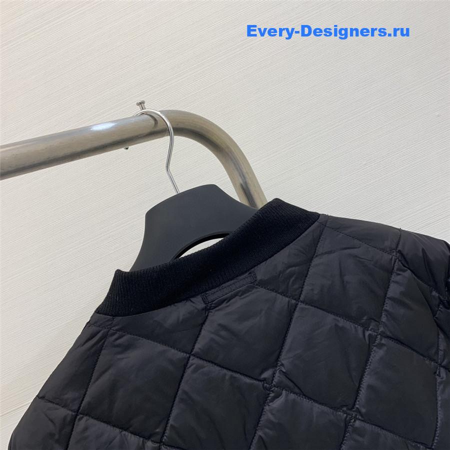 vanitoo D1am0nd pattern down jacket