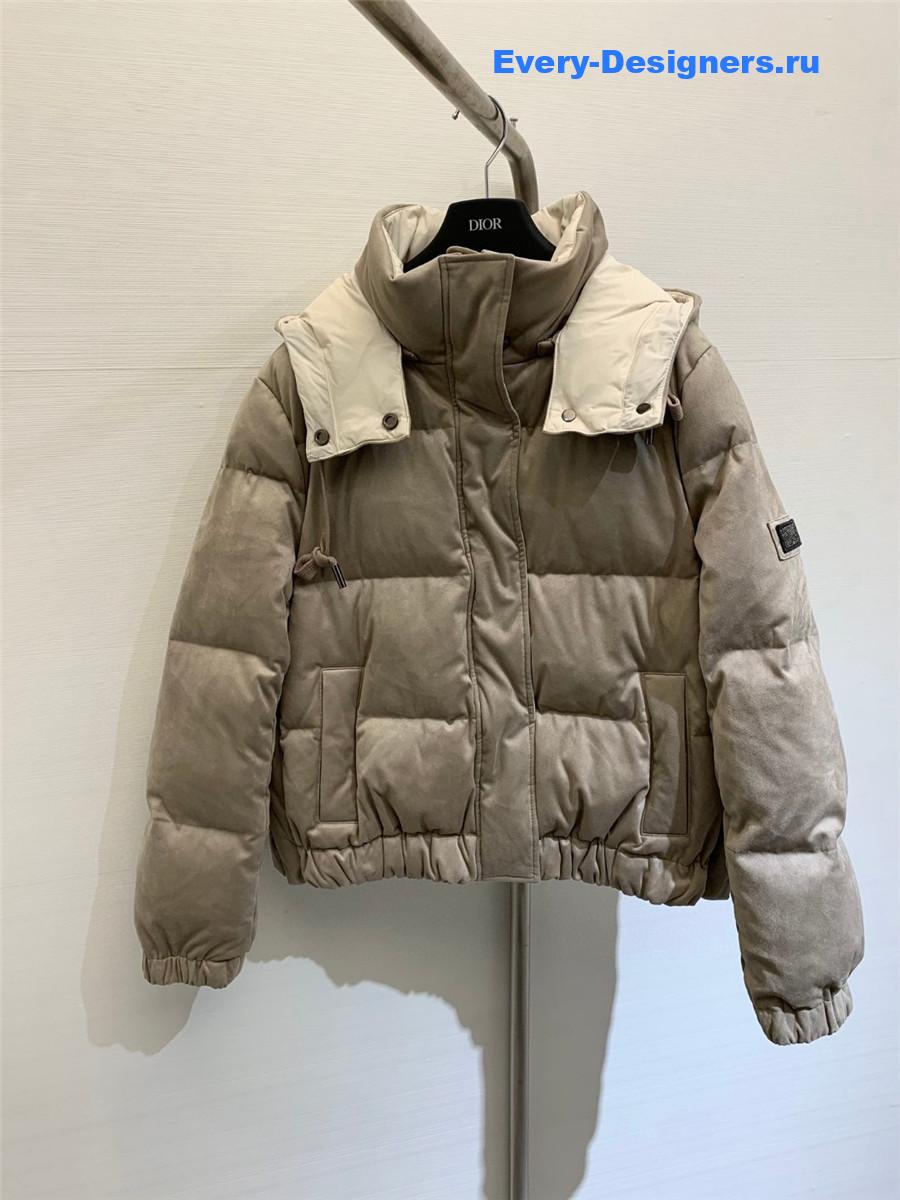 BC SUED SUEDE DOWN JACKET