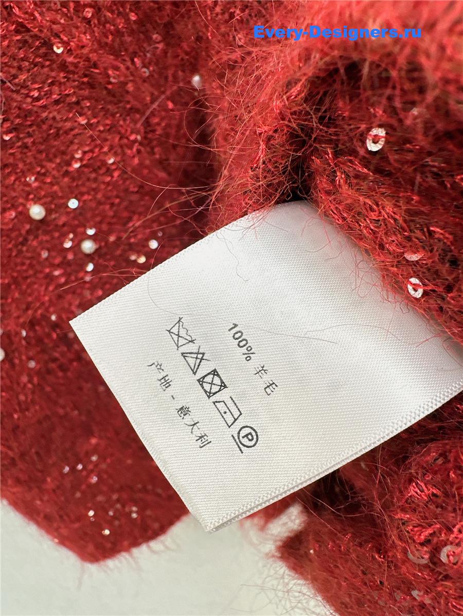 M1um1u ribbon sweater