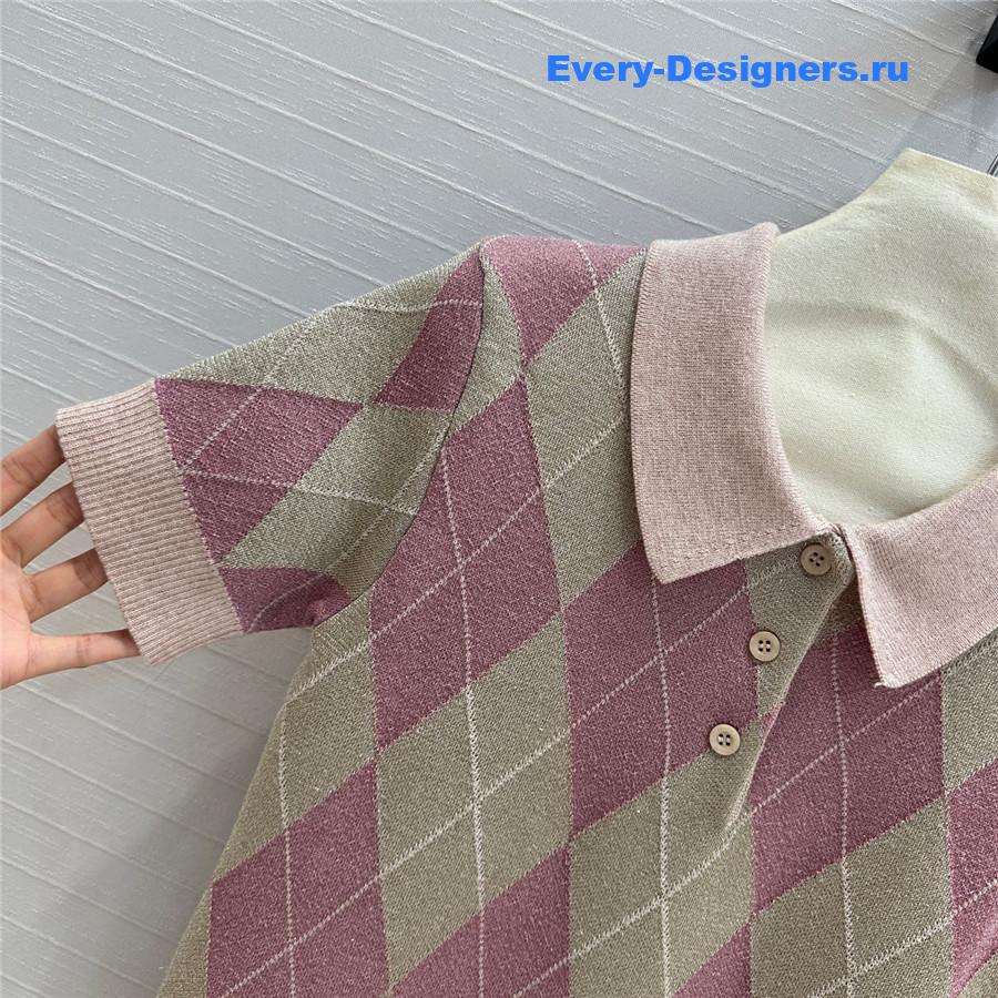 gvc*1 pink D1am0nd gold short sleeve top