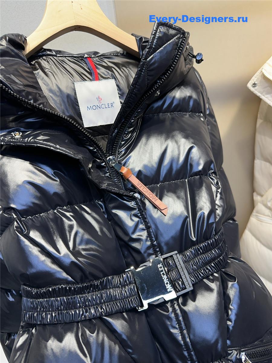 Moncler Bellevue Hooded Down Jacket Women