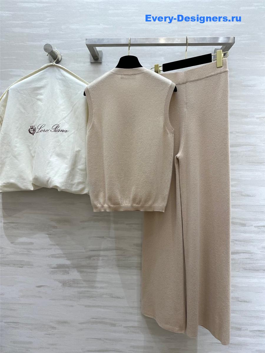 L0r0 P1ana wool wide-leg trousers sets