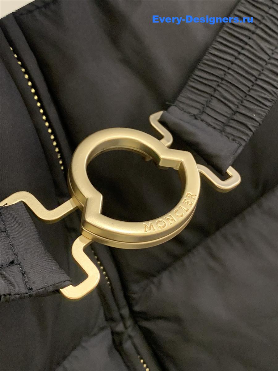 Moncler Women Brou Belted Down Coat in Black