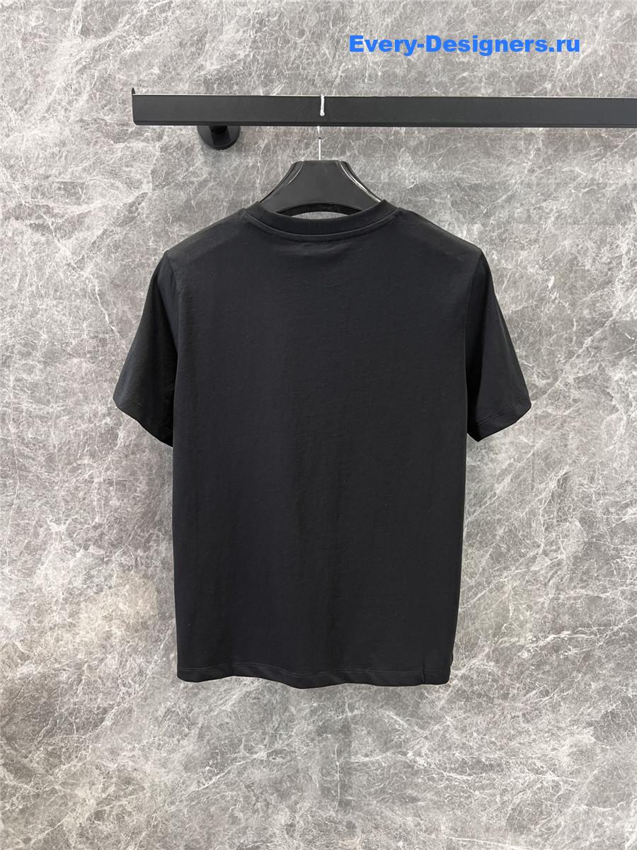 Ce1i*e logo print crew neck t-shirt