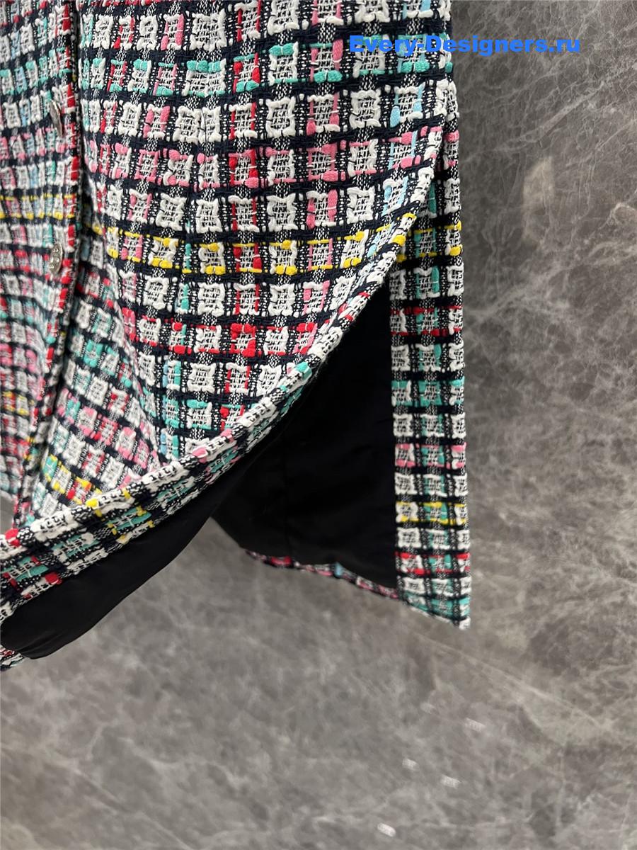 Ch**el woven beaded sleeveless dress