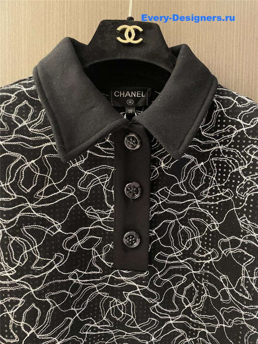 Ch**el polo logo tops