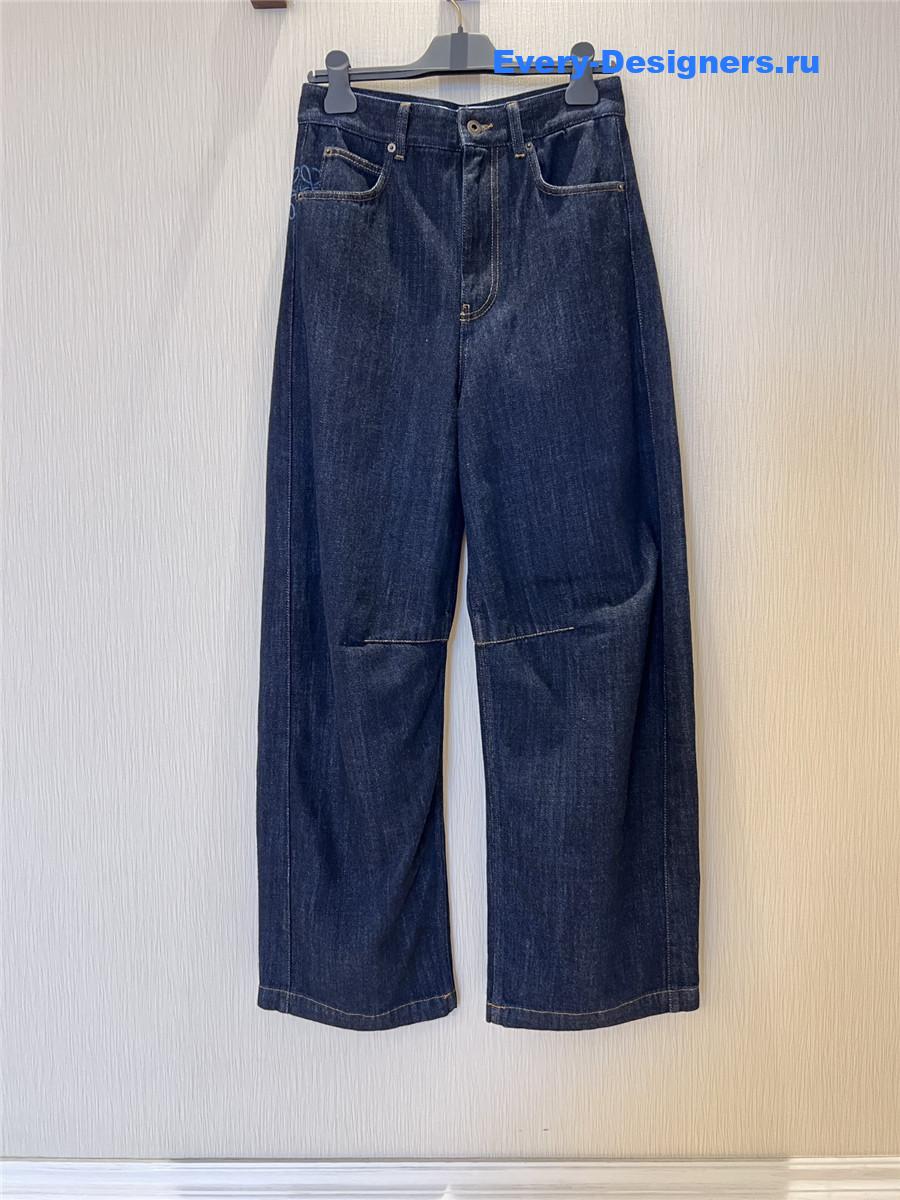 L0ew* high waist wide leg jeans