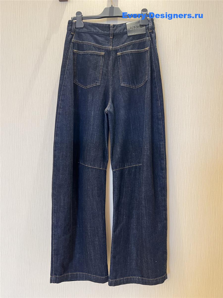 L0ew* high waist wide leg jeans